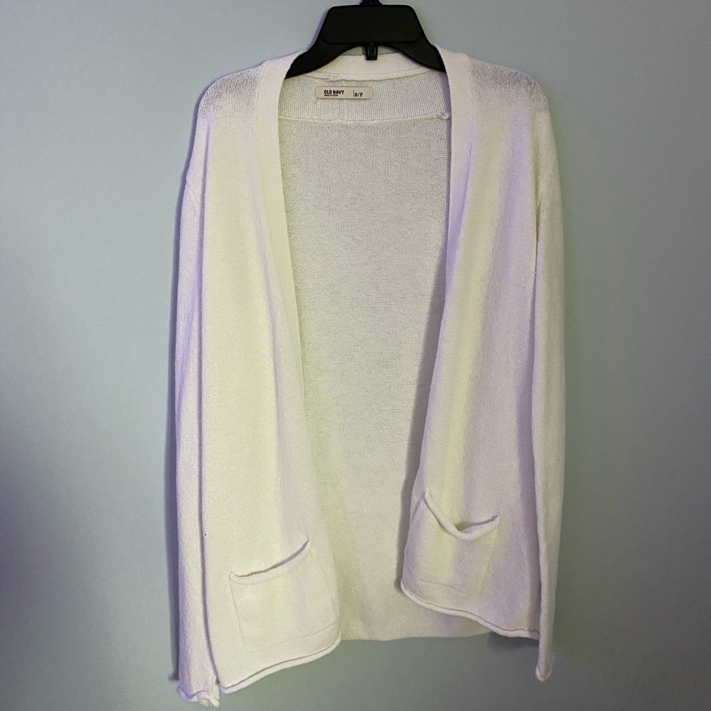White Cardigan